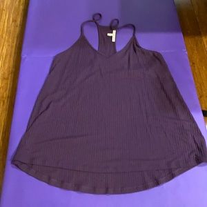 Express Purple Tank Top
